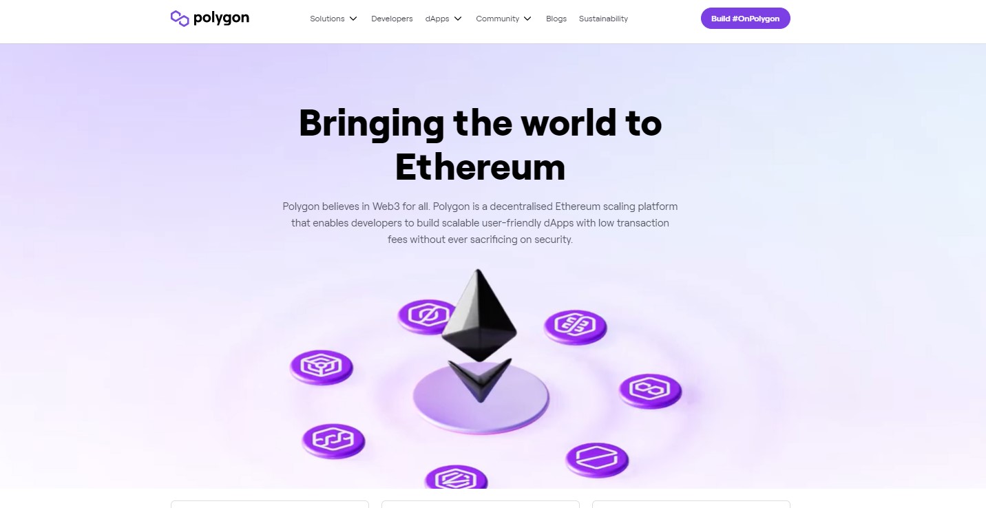 MATIC Crypto : prix et cours du token de Polygon