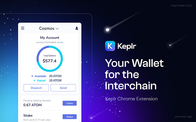 utiliser la wallet kepler tuto